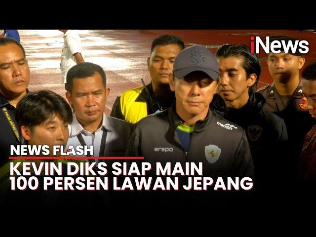 Shin Tae-yong Jamin Turunkan Kevin Diks saat Timnas Indonesia Menjamu Jepang di SUGBK