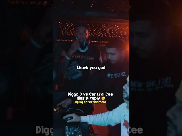 Central Cee responds to Digga D & CGM 