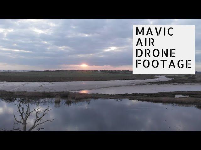 Drone Footage of St Osyth Creek, Clacton on Sea - Second Attempt