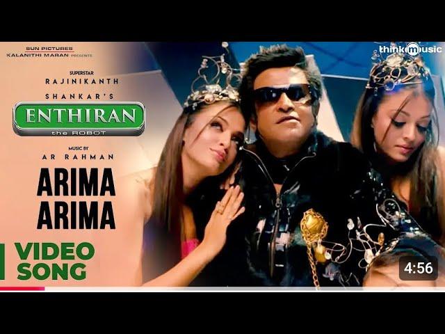 Arima Arima Official Video Song |Enthiran |Rajinikanth |Aishwarya Rai |A.R.Rahman