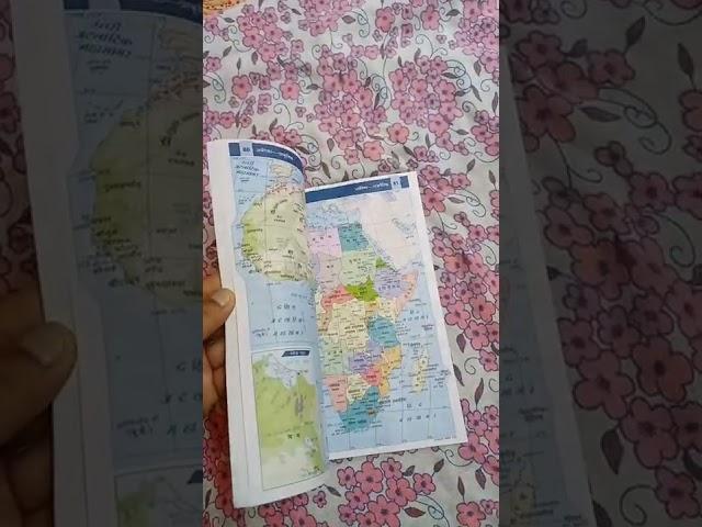 Oxford student atlas/ #india and other all countries map/ Atlas book/ Competition exam book..