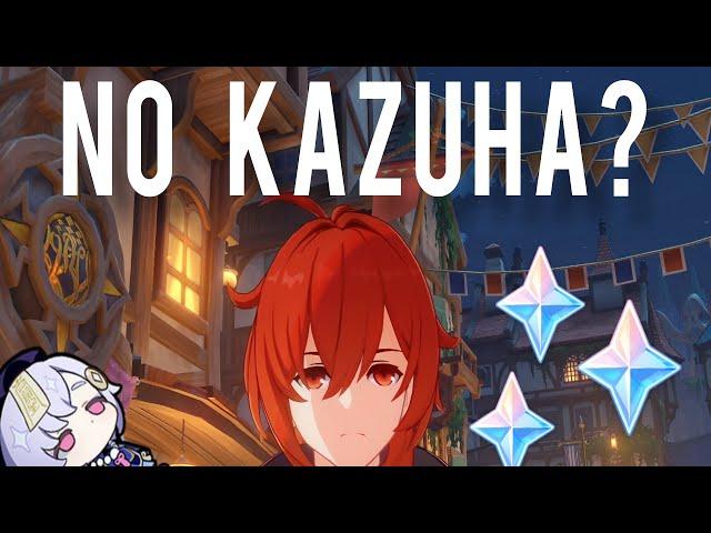 No Kazuha?