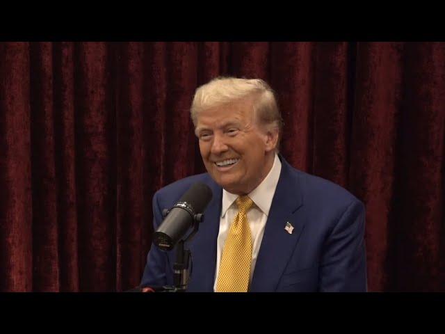 Joe Rogan X President Trump Interview LIVE Reaction