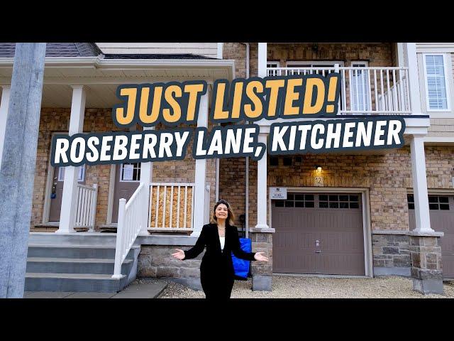 New 3 Storey Townhome at Roseberry Lane, Kitchener | Tricity Homes