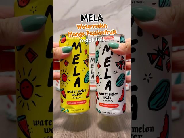 Let’s make a Mela Watermelon Mango Passionfruit mocktail