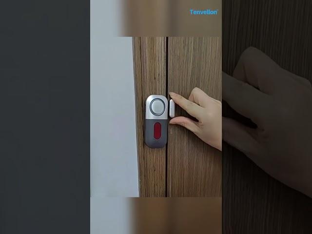 This little thing is prefect for door and windows #security #securiyalarm #dooralarm