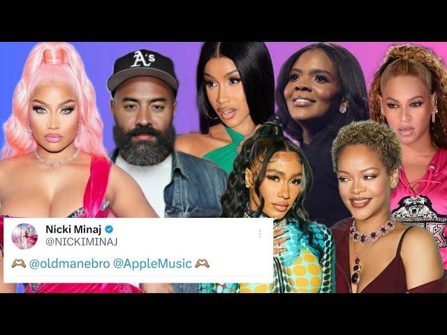 ‼️Ebro SHOWS Nicki Minaj Love! Rihanna & Beyonce Billboard popstar ranking. Minglee & Bia on Nicki.