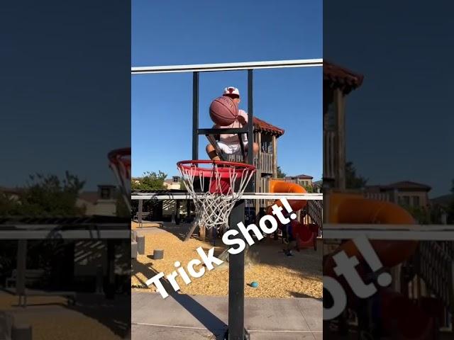 Best NBA Trick Shot...for a Seven Year Old!