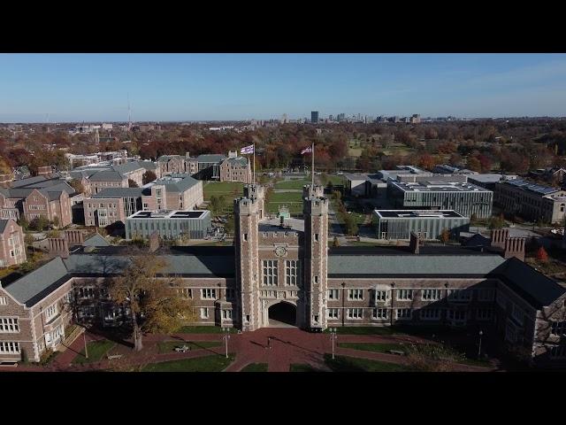 One Day at Washington University in St. Louis, 4K Drone Video