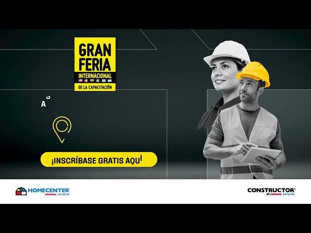 Inscríbase gratis y capacítese con la Gran Feria de Capacitación de Constructor.