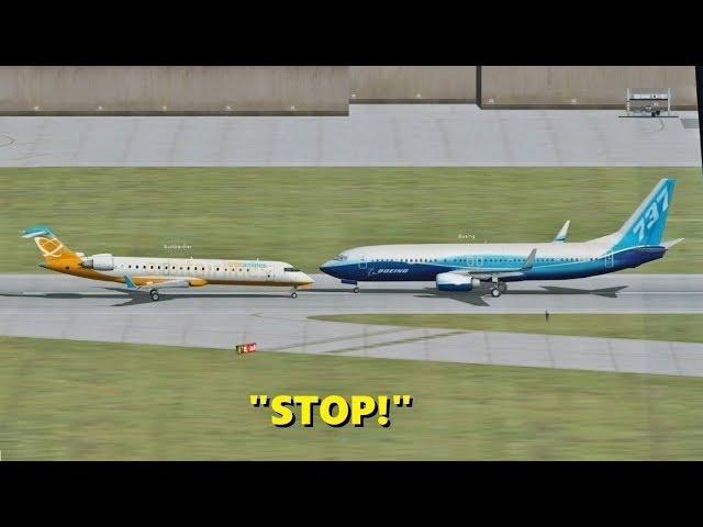 RIDICULOUS Pilot Behavior in Flight Simulator X (Multiplayer ATC)