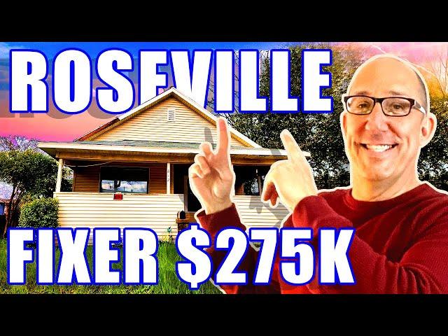 FIXER UPPER HOME [$275K]: Living In Roseville California | Moving To Roseville California | CA Homes