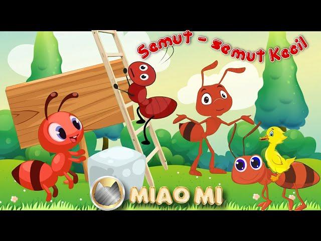 semut semut kecil | lagu anak anak | lagu anak 90an | semut merah | miaomi channel