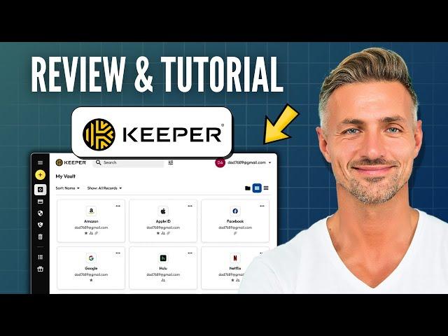 How To Use Keeper 2025 | REVIEW & TUTORIAL Keeper Password Manager