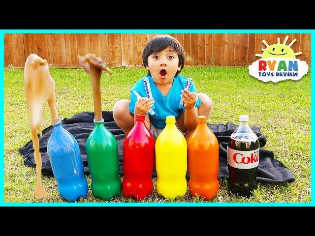 Learn colors for Toddlers and numbers with Coca Cola!