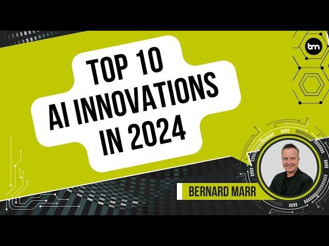 Top 10 Amazing AI Applications in 2024