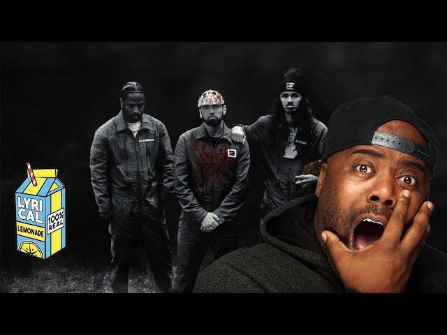 LETS TALK ABOUT..  Eminem - Tobey feat Big Sean & BabyTron (Official Music Video) | REACTION