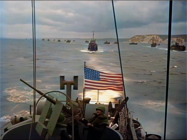 Spectacular D-day in super HD and color: Commemorating 80 years of D-day, 6 June 1944 - 6 June 2024