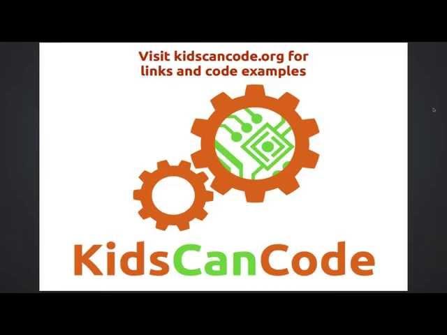 KidsCanCode - Patreon Intro Video