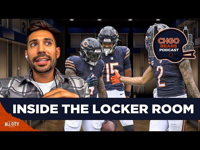 INSIDE THE LOCKER ROOM: DJ Moore in high spirits after scoring in big win vs Rams | CHGO Bears