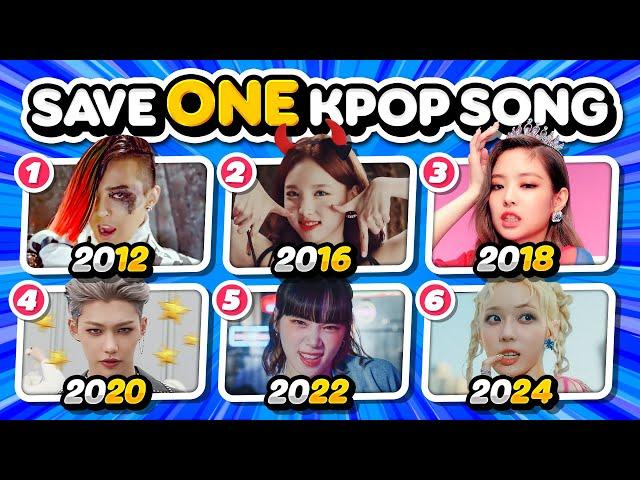  SAVE 1 KPOP SONG FROM EACH YEAR (2009-2024)  ANSWER - KPOP QUIZ 