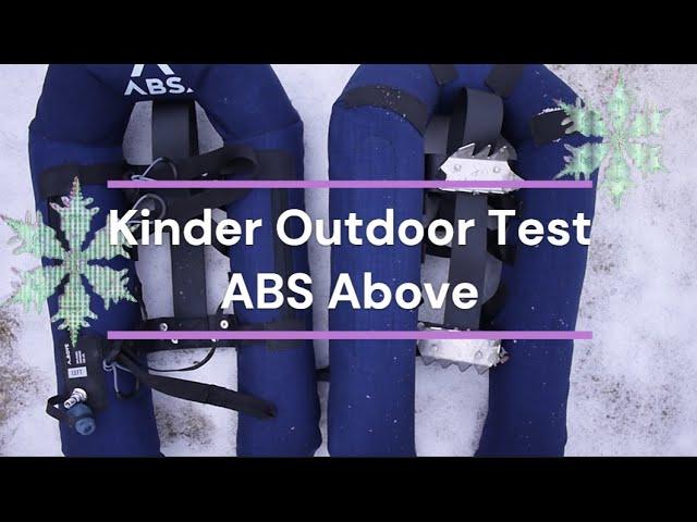 Kinder Outdoor Test: ABS A. BOVE Schneeschuhe️