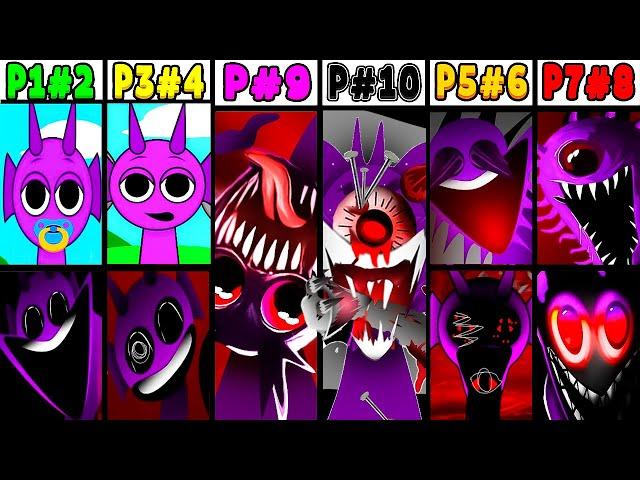 All Phases in Incredibox Sprunki! Phase 2 VS Phase 3 VS Phase 4 VS Phase 5 VS Phase 6 VS Phase 7-10