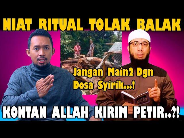 Niatnya Mau Ritual Tolak Balak - Kontan Diazab Allah Dgn Petir..?!