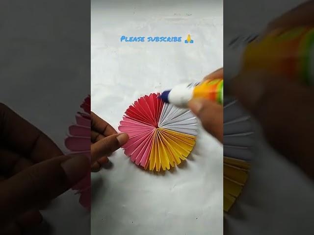 colour paper craft easy making #short #subhadip art and crafts