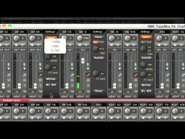 totalmix tutorial part I