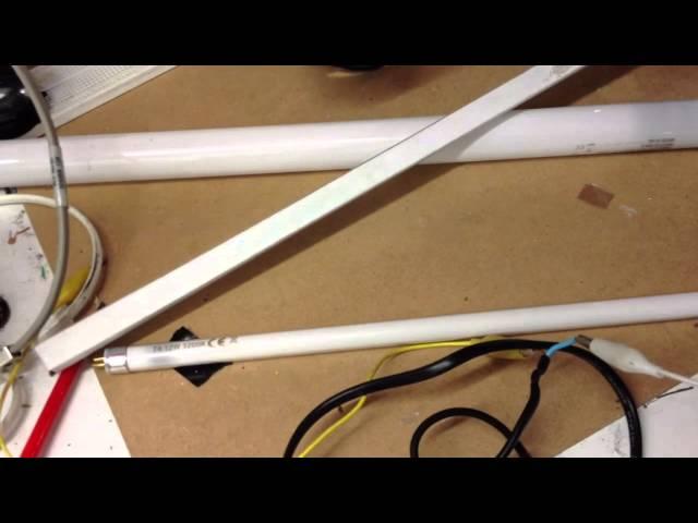 Playing with fluorescent lights again!