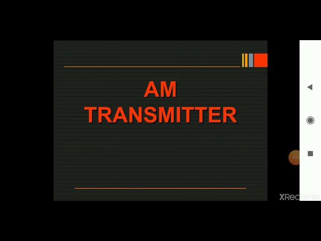 AM TRANSMITTERS