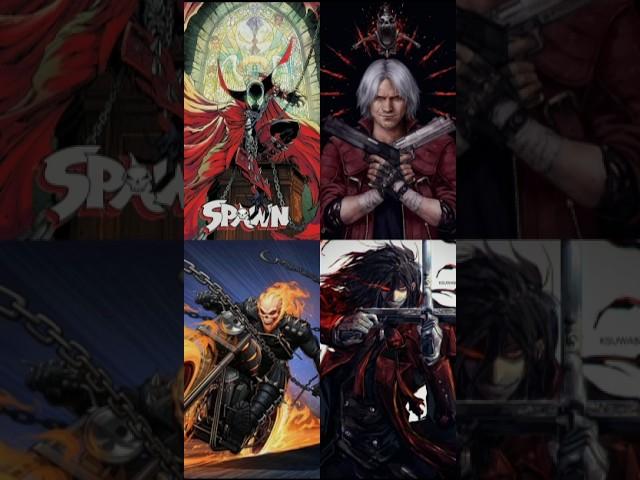 spawn vs dante vs ghost rider vs alucard