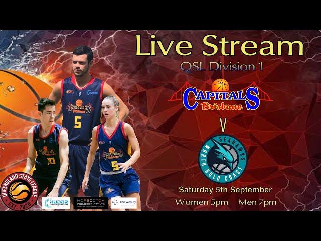 QSL1 Men - Brisbane Capitals v NGC Seahawks