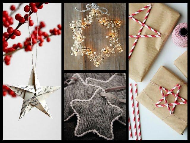 DIY Star Decorations - Christmas Decorating Ideas