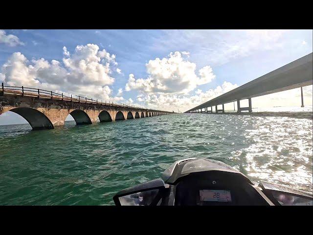 MIAMI TO KEY WEST ON SEADOO 120 MILES PART 2