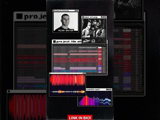 How to make Deep Tech like MICAH BAXTER (with project file) #techhouse #ableton #tutorial #flstudio