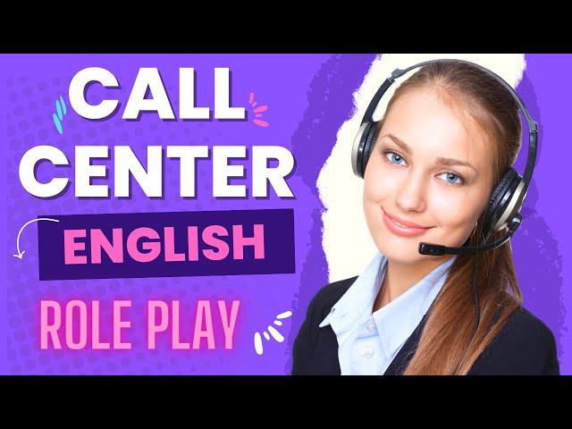 English for Call Centers ‍️ | Role Play Practice | Phone Company