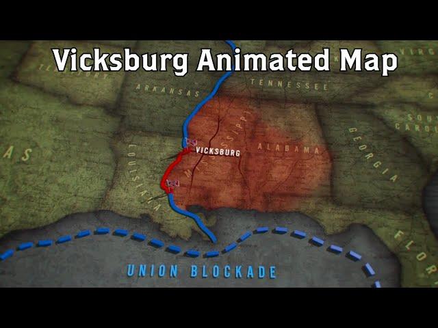 Vicksburg: Animated Battle Map