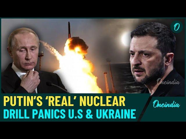 VIDEO| Putin’s ‘Realistic Nuclear Drills’ Stuns NATO| ICBMs, Bombers, and Submarine Launches Tested