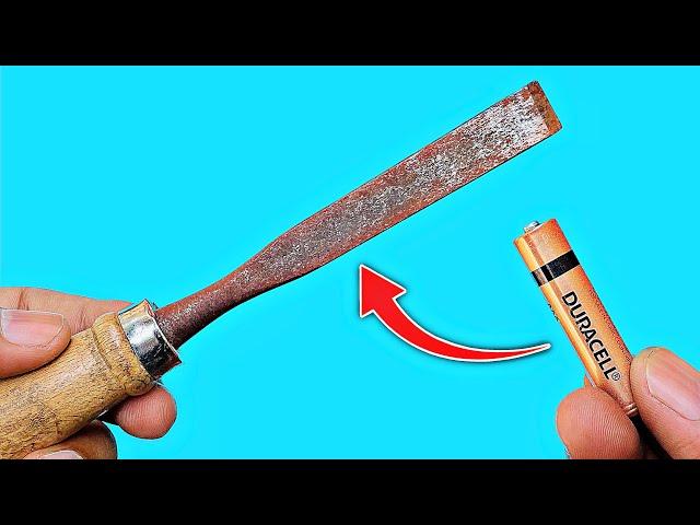 Easy Way To Sharpen A Chisel As Sharp As A Razor