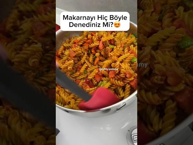 Pilav yapar gibi makarna yapmak Nefis oluyor