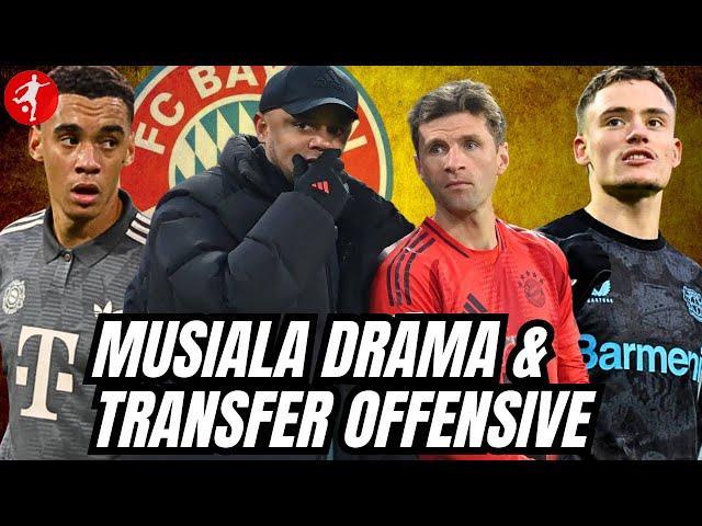 FC BAYERN - TRANSFER-OFFENSIVE | Warnung an Wirtz vor Transfer | Musiala Vertrags-Drama | Buli News