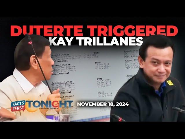 Duterte claims Malacañang behind Trillanes