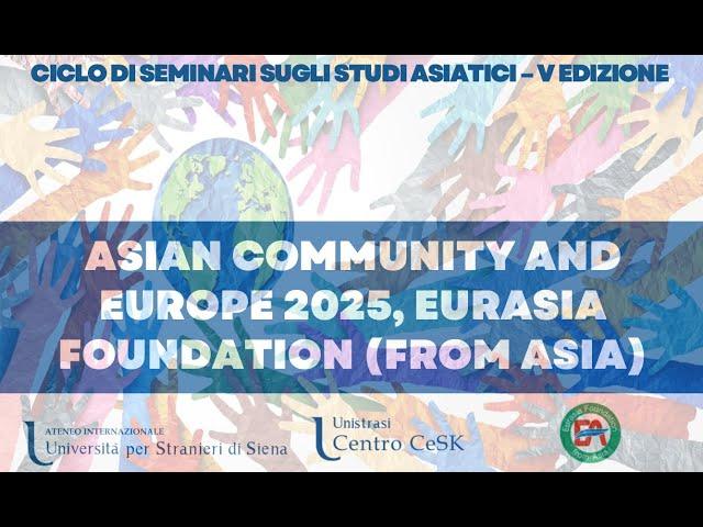 Progetto “Asian Community and Europe” 2025 - 2b