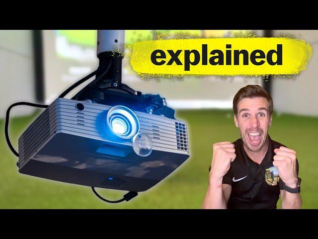 Golf Simulator Projectors - Everything You Need to Know!