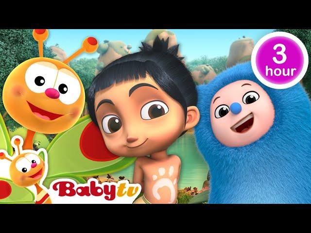 Melhores do BabyTV  | Compilação de 3 horas ⏱️ | Episódios completos e músicas para bebês @BabyTVBR