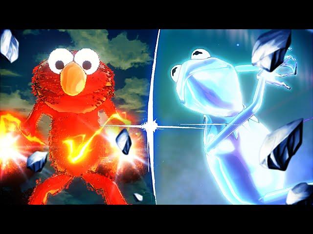 THE ULTIMATE CELL VS?! Kermit VS Elmo??? KaggyFilms VS Devilartemis - Dragon Ball Xenoverse 2 MODS