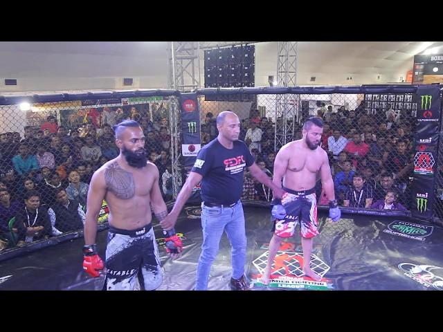 Zafeer Tapadar vs Vikash Kumar Singh - BOOM MMA IPFL @ The FitExpo India 2019 - 8th Dec