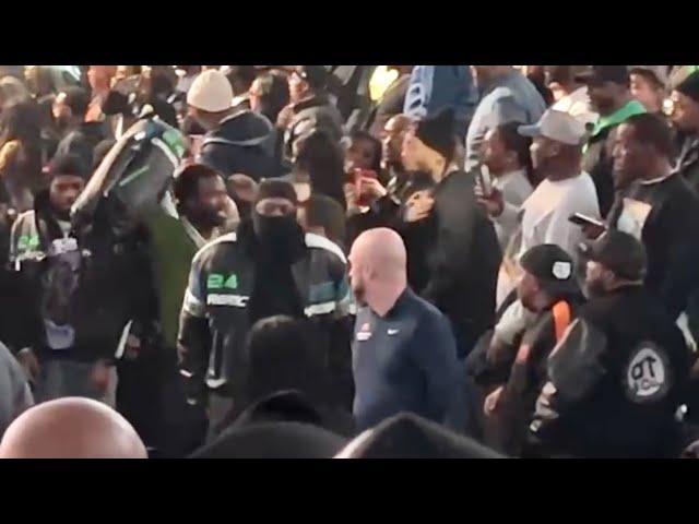 FIGHT BREAKS OUT WITH MEEK MILL IN THE CROWD DURING GERVONTA DAVIS VS HECTOR LUIS GARCIA FIGHT